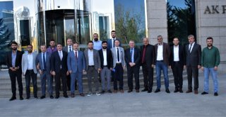 Ak Parti Karabük Teşkilatı, Şahin Ve Ceylan İle Fikir Alışverişinde Bulundu