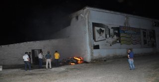 Bulanıkta Mobilya Fabrikasında Yangın