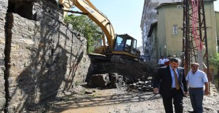 Muşta Yol Genişletme Çalışması