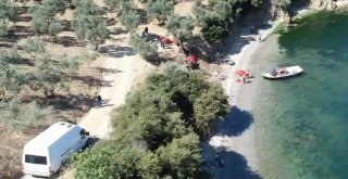Bursada Kaçak Midyeciler Drone İle Yakalandı
