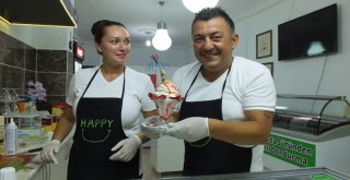 Manda Kaymağı Dondurması İlgi Görüyor