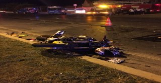 Motosiklet Minibüse Arkadan Çarptı: 1 Ölü, 2 Yaralı