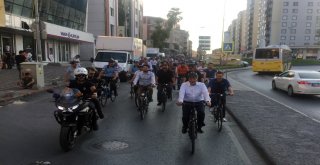 Başkan Aydın 500 Bisikletliyle Birlikte Pedal Çevirdi