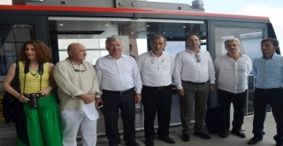 Karadenizin En Uzun Teleferiği Basına Tanıtıldı