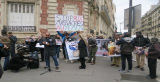 Pariste Kaşıkçı Protestosu