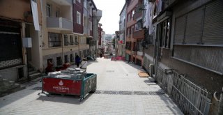 Eyüpsultandaki Kırkmerdiven Caddesi Yenileniyor