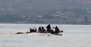 Foçada Denizdeki Kirlilik Havadan Görüntülendi