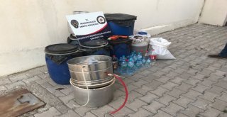 Nevşehirde Kaçak İçki Operasyonu: 3 Gözaltı