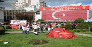 Minik İtfaiyeciler Yarıştı