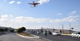 Malatyada Drone Destekli Trafik Denetimi