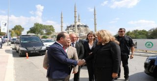 Bulgaristan Cumhurbaşkanı Yardımcısı Yotova Edirnede