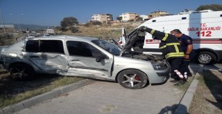 Sökede Ağaçlı Kavşağında Meydana Gelen Kazada Milletvekili Metin Yavuzun Annesi Yaralandı