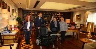 Başkan Kerimoğlu, Alsmnh Hastasını Sevindirdi