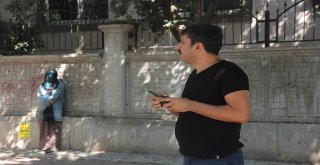 Adanada Yüzü Kapalı Kadın Paniği