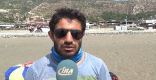 Samandağda Yamaç Paraşütü Heyecanı