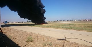 Şakirpaşa Hava Limanında Yangın Tatbikatı