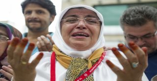 Ankaradan İlk Hac Kafilesi Dualarla Uğurlandı