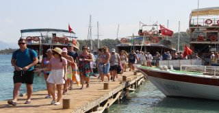 Muğlada Yabancı Turist Yoğunluğu Devam Ediyor