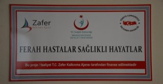 Ferah Hastalar Sağlıklı Hayatlar Projesine Zekadan Destek