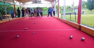 Tekirdağ Protokolü Ve Gazeteciler Bocce Turnuvasında Dostluk