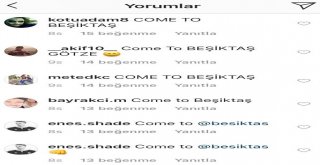 Beşiktaş Taraftarından Alman Oyuncuya Çağrı