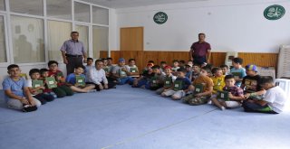Başkan Tütüncüden Kuran Kursu Ziyaretleri Ve Kuran-I Kerim Hediyesi