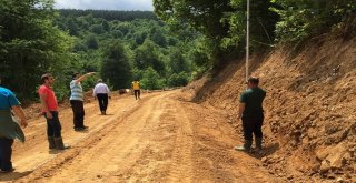 Gölyakada Yeni Yol Yapım Çalışmaları Tamamlandı