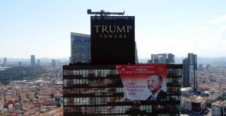 Cumhurbaşkanı Erdoğanın Posteri, Trump Towersda