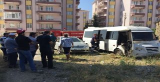 Çorumda Öğrenci Servisi Yandı