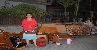 Kirasını Ödeyemeyen Kadın Sokağa Atıldı