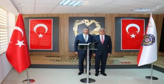 Borsadan Emniyet Müdürü Urhala Teşekkür