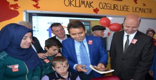 Şehit Imış Adına Yapılan Kütüphane Törenle Açıldı