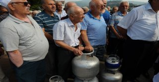 (Özel Haber) Tüplü Doğalgaz Protestosu