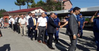 Çaycumada Protokol Bayramlaştı