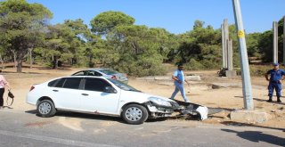 Manavgatta Trafik Kazaları: 2 Yaralı