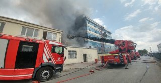 Avcılarda Tekstil Atölyesinde Yangın