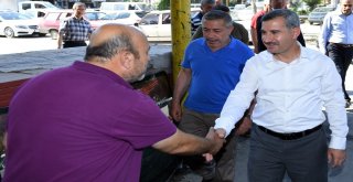 Çınar Sanayi Esnafıyla Bir Araya Geldi