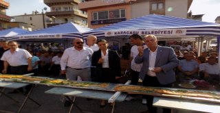 Rekorun Ustaları 8,40 Santimlik Pide Yaptı