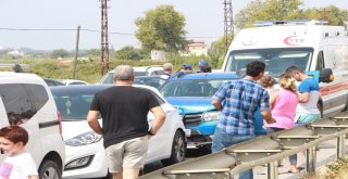 Antalyada Zincirleme Kaza: 1 Yaralı
