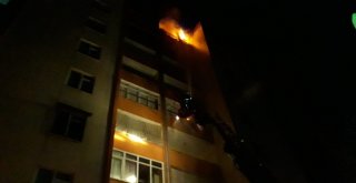 Kahramanmaraşta Gece Yarısı Korkutan Yangın