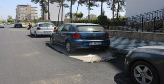 Adıyamanda Fıkra Gibi Asfaltlama