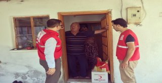 Kızılaydan Bin 400 Aileye Gıda Yardımı