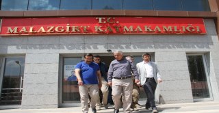 Diyarbakır Büyükşehir Belediyesi Kayyumundan Malazgirt Kayyumuna Ziyaret