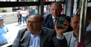 Belediye Otobüslerinde Ücretsiz Wifi Hizmeti