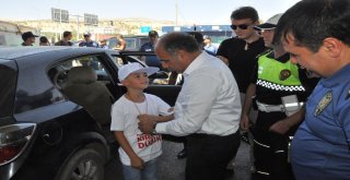 Şırnakta Hatalı Sürücüye Kırmızı Düdük Uygulaması Başlatıldı