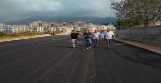 Başkan Yücel, Asfalt Çalışmalarını Denetledi