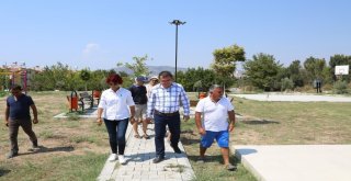 Kuşadasındaki 7 Dönümlük Arazi Yeşil Alana Çevriliyor