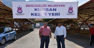 Şehzadelerde Kurban Kesim Yerleri Bayrama Hazır