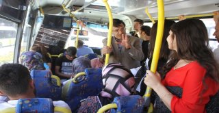 Başkan Türkmenoğlu, Halk Otobüslerinde Vatandaşların Sıkıntılarını Dinledi