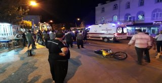 Kazaya Sebep Olan Motosiklet Sürücüsü Kaçarken Kaza Yaptı